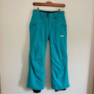 Nitro Turquoise Snowboard Pants